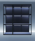 DF1801 acrylic display wall of DF120 and DF60 cases — Moduspace