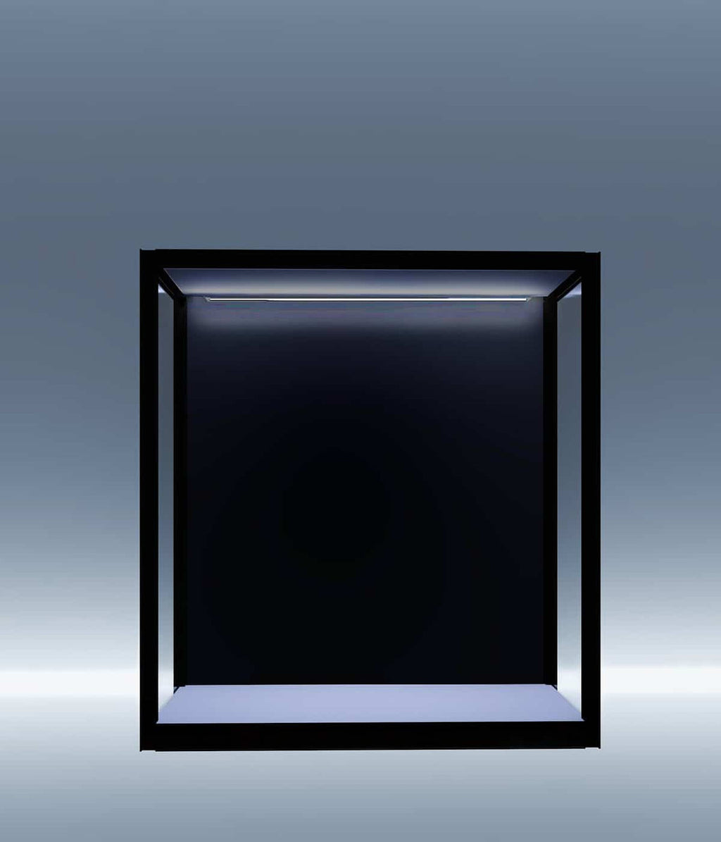 DF30 slim acrylic display case for figures and statues — Moduspace