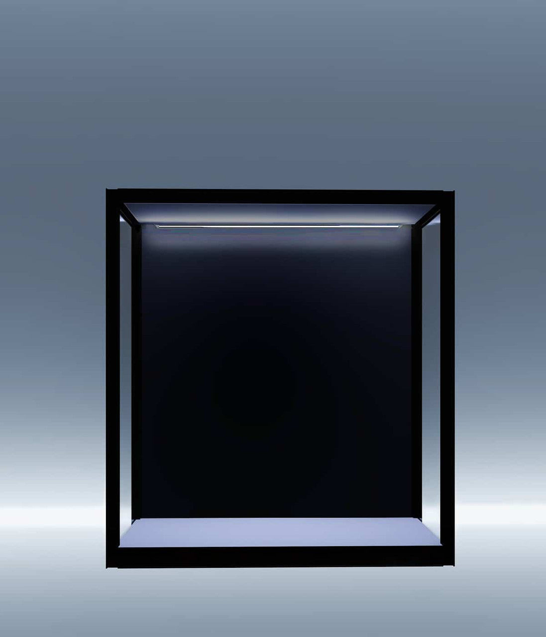 DF30 slim acrylic display case for figures and statues — Moduspace