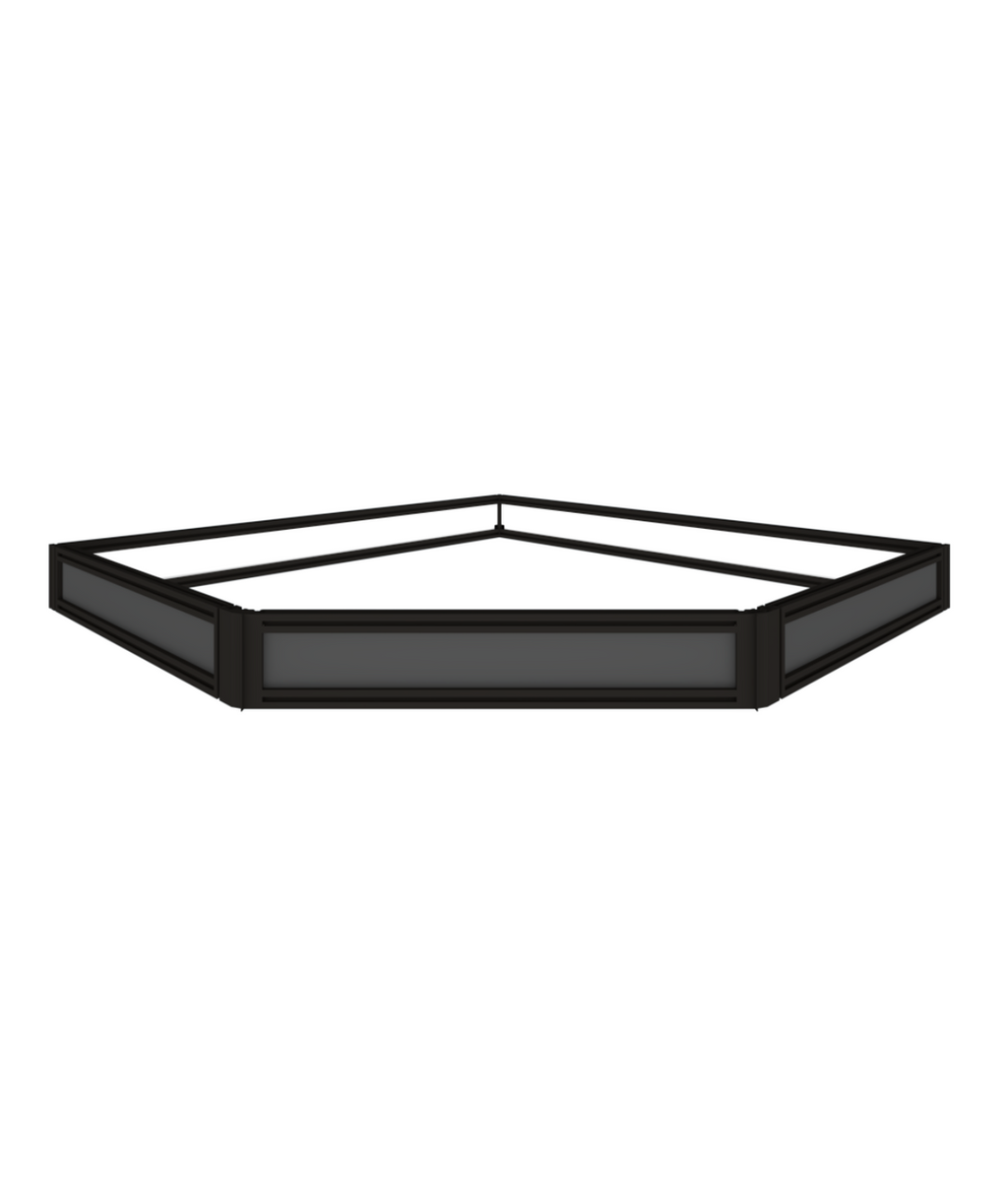 DF Series 45° Corner display risers for Moduspace cases