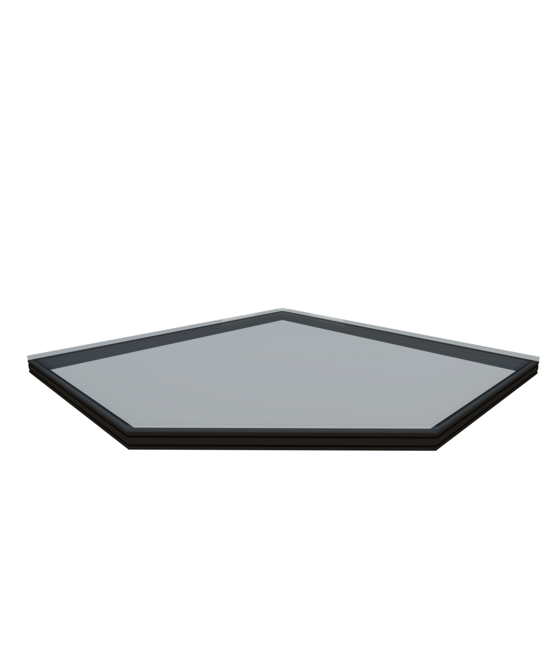 DF Series 45° Corner adjustable full shelf for Moduspace cases