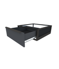 DF Series display risers with drawers for Moduspace cases