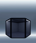 MAX70 45° corner acrylic display case for 1/4 and 1/3-scale statues — Moduspace