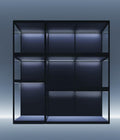 MAX2103 acrylic statue display wall of MAX140, MAX150 and MAX70 cases — Moduspace