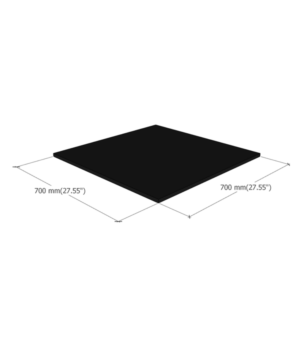 MAX70 and MAX150 top board dimensions diagram