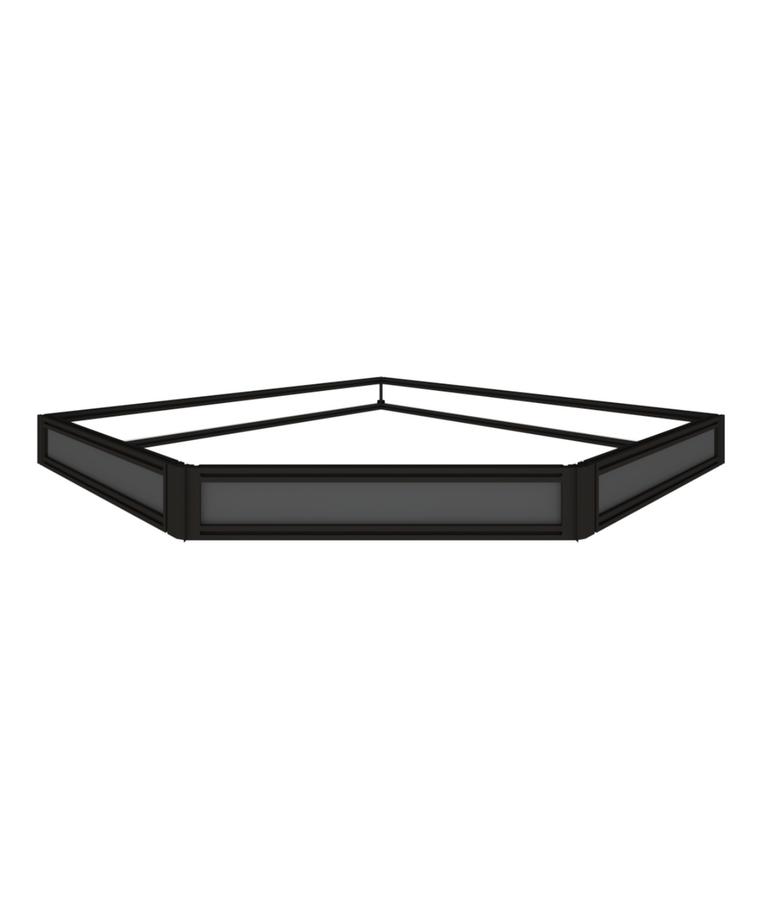 SIXTH Series 45° Corner display risers for Moduspace cases
